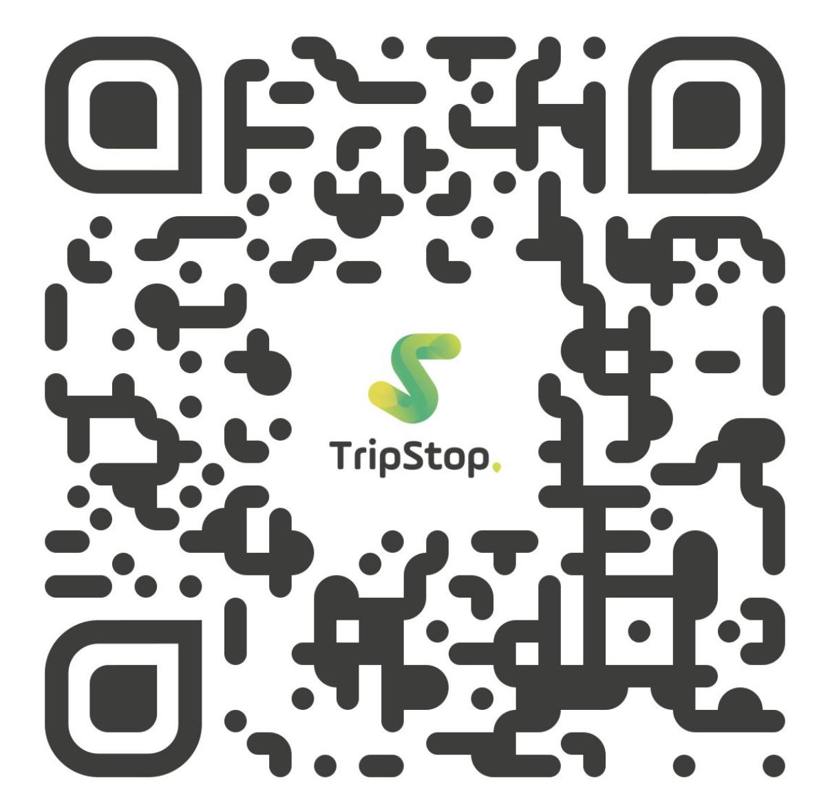 Código QR para acceder a TripStop